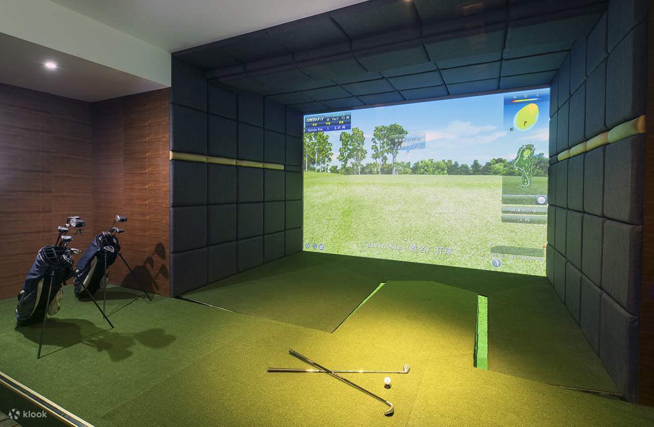 Golf-Simulationsraum